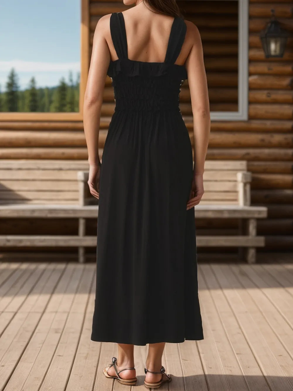 Women's dress for beach leisure vacation